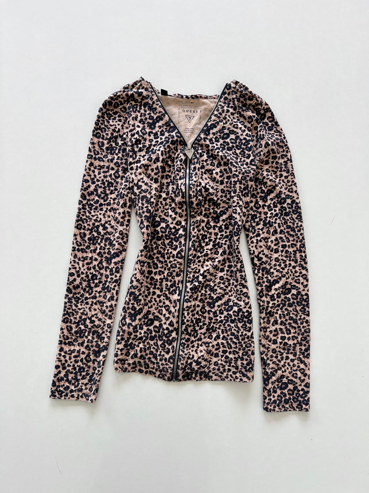 Guess Vintage Zip Up Top-Bust 34 to 36