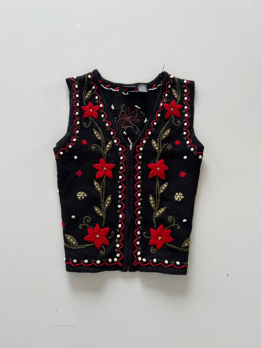 Erika Embroidered Zipper-Bust 38