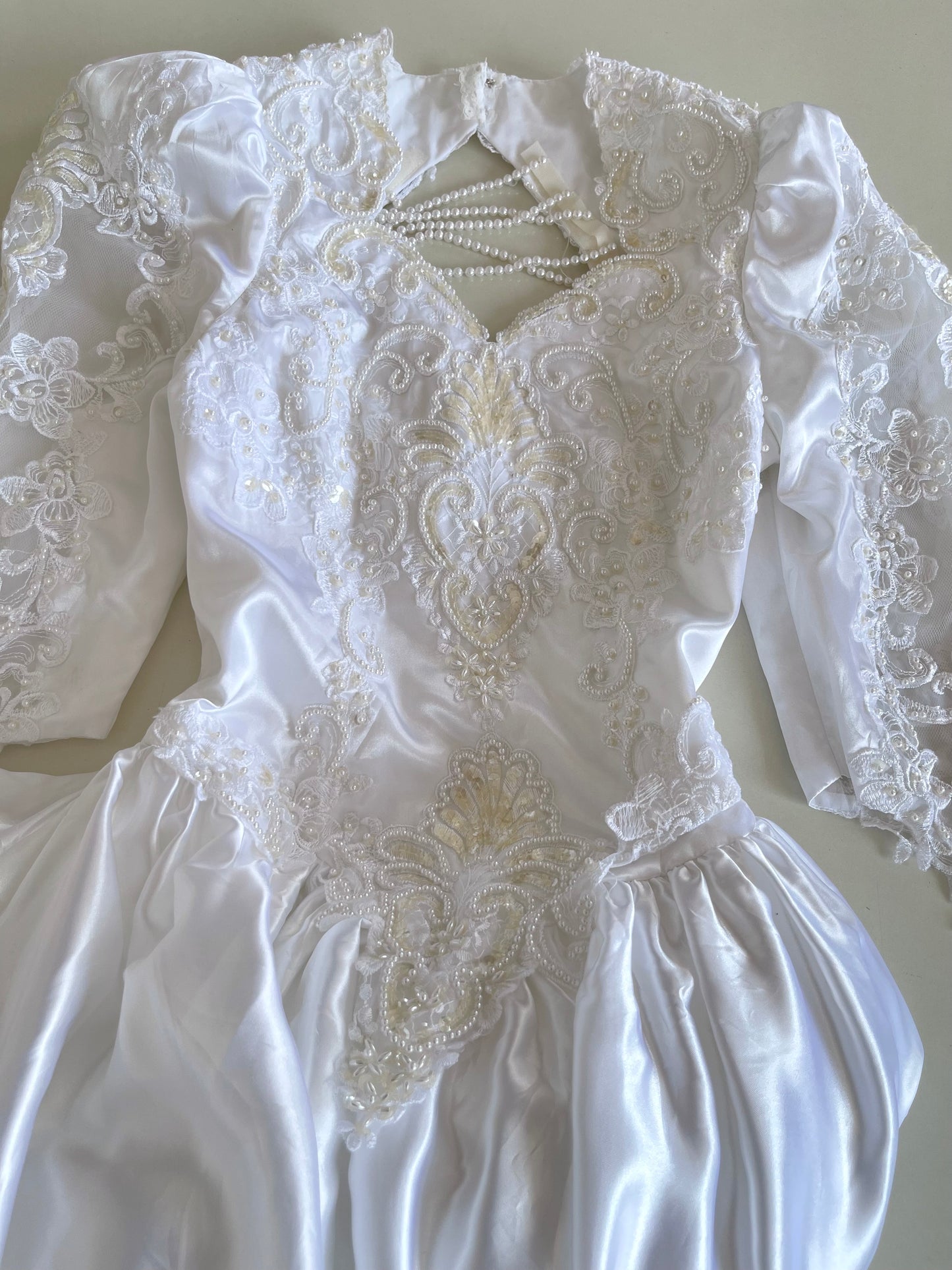 Heavily Embroidered Dress-Bust 36