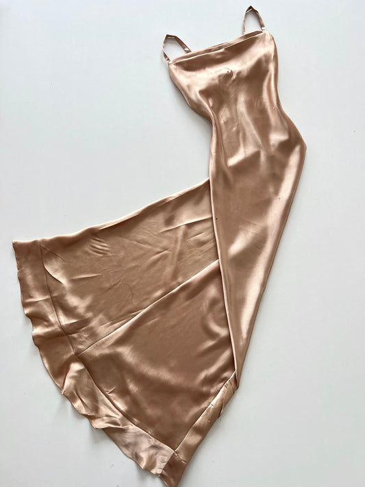 ValMont Vintage Satin Dress-Bust 32