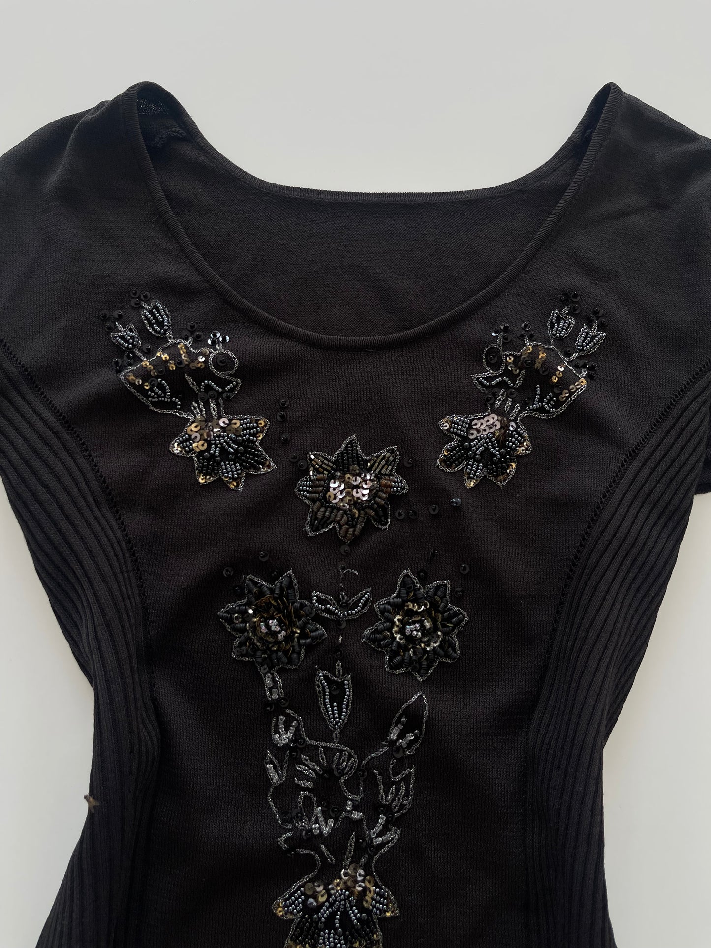 Embroidered Vintage Top-Bust 34 to 36