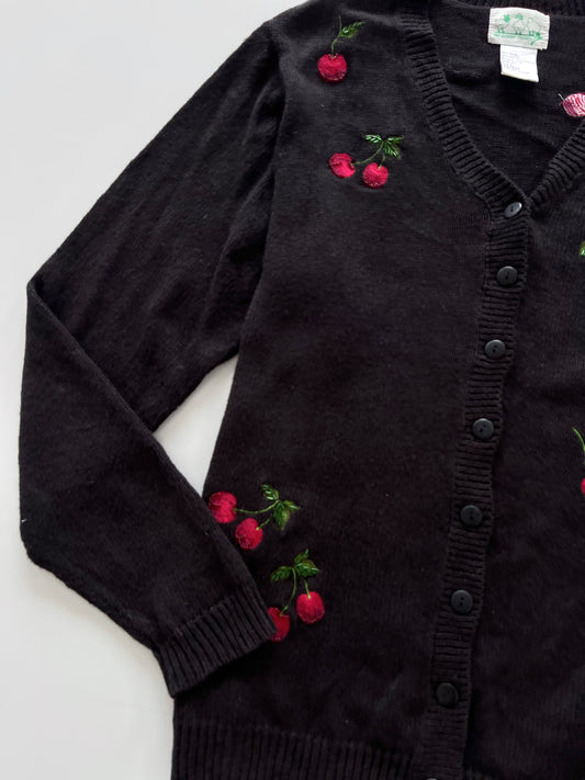 The Quacker Factory Vintage Embroidered Sweater-Bust 46