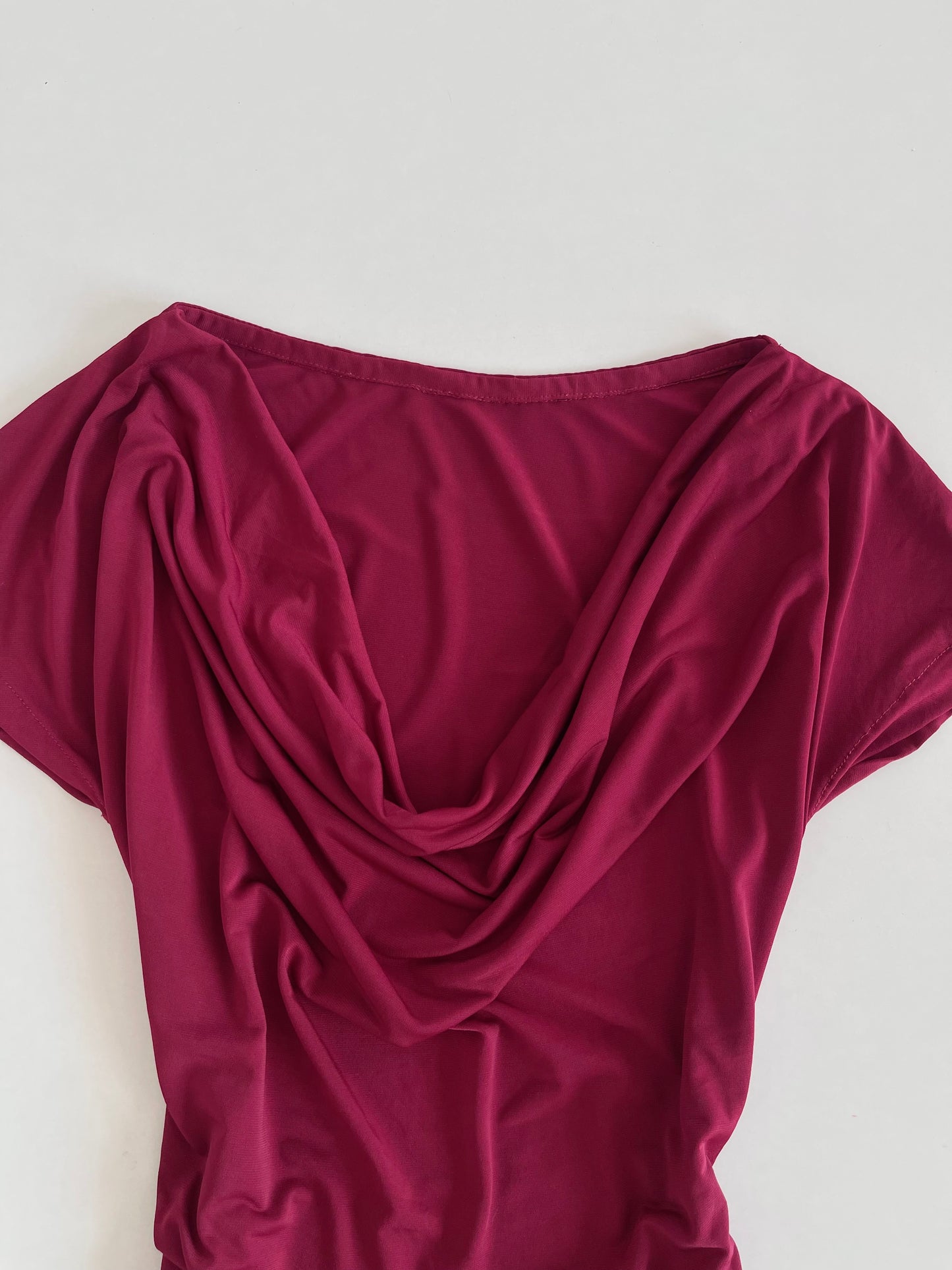 Cowl Neck Vintage Top-Bust 40 to 42