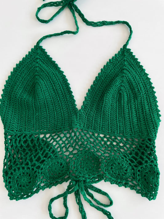 Crochet Halter Top-Bust 26 to 28