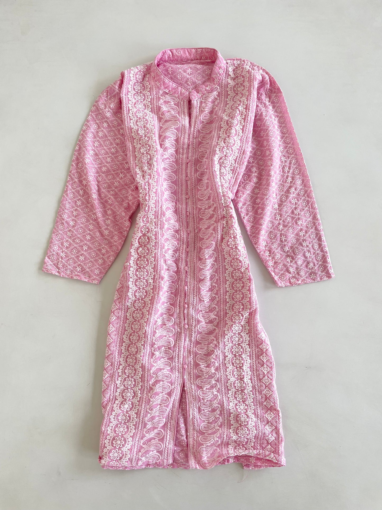 Embroidered Cotton Kurti-Bust 46