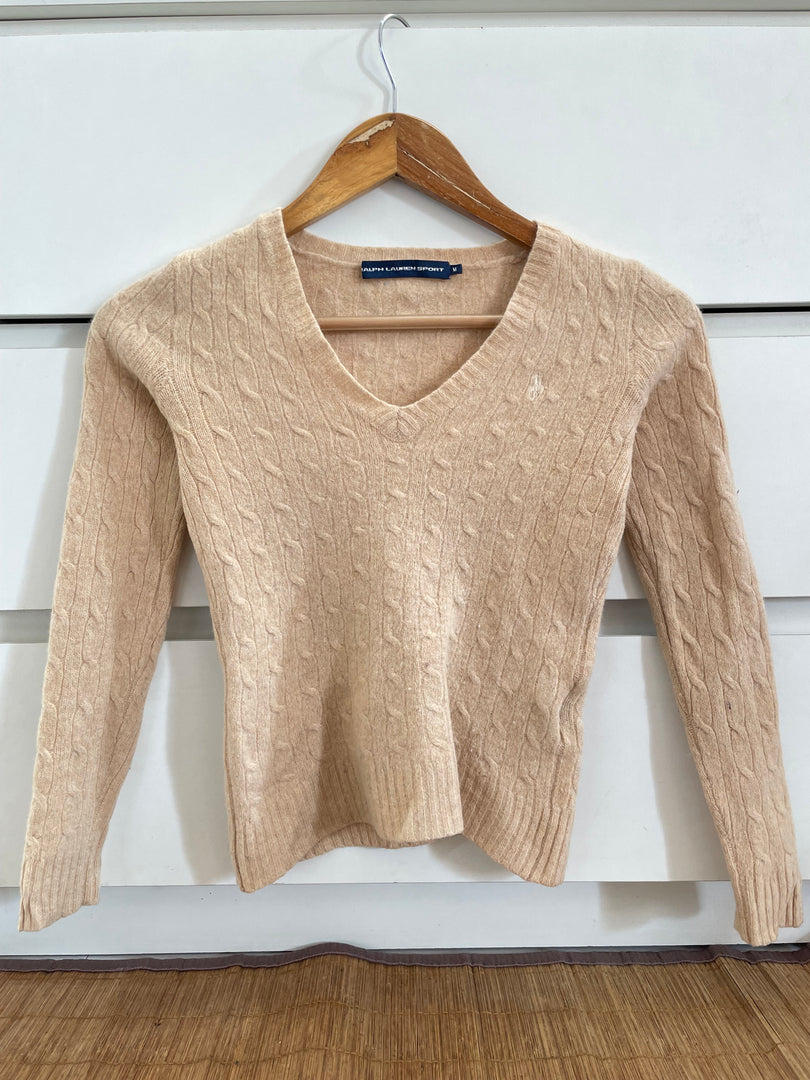 Ralph Lauren 100% Lambswool Vintage Sweater-Chest 28