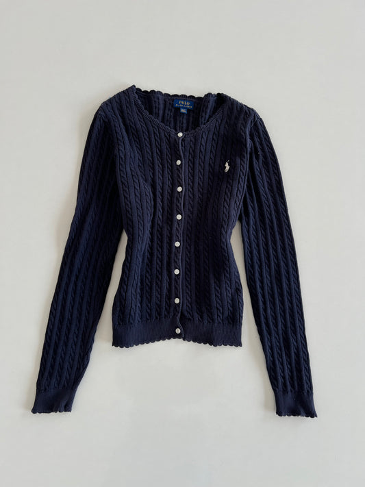 Ralph Lauren 100% Cotton Vintage Cardigan-Bust 38 to 40
