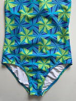 Load image into Gallery viewer, SPEEDO CHRYSOCOLLA BLUE &amp; GREEN SWIMWEAR - BUST 28 TO 30
