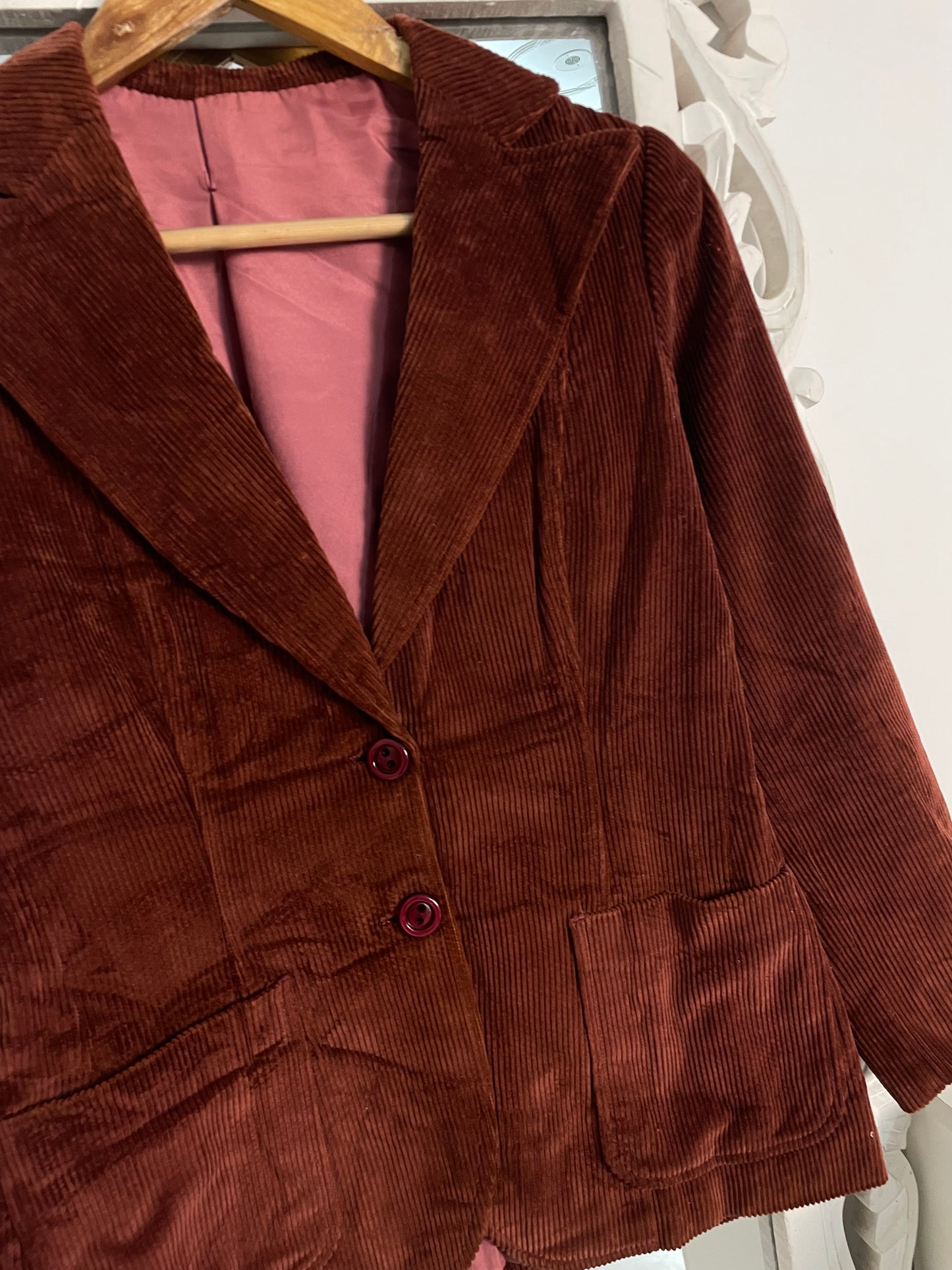 Corduroy Blazer-Bust 36