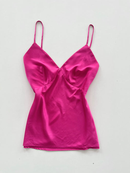 La Vie En Rose Satin Top-Bust 38