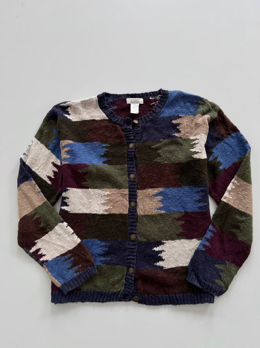 Christopher & Banks Embroidered Sweater-Bust 42