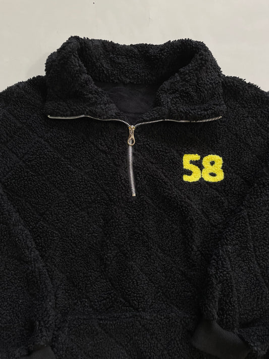 Fuzzy Warm Pullover - Bust 48