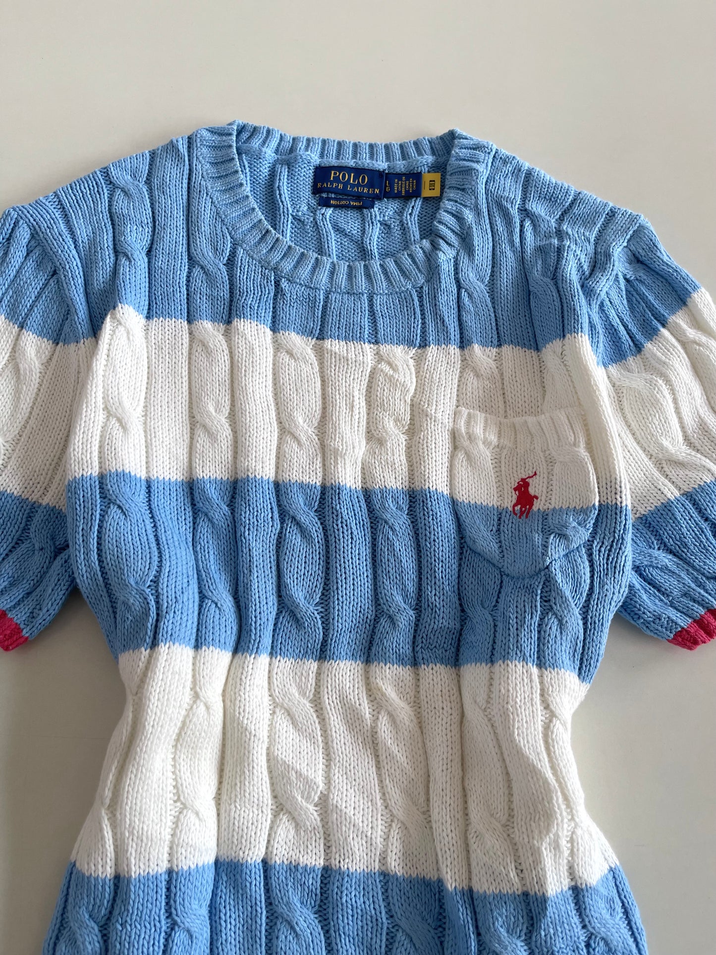 Ralph Lauren Pima Cotton Vintage Top-Bust 40
