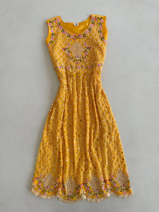 Embroidered Kurta-Bust 36