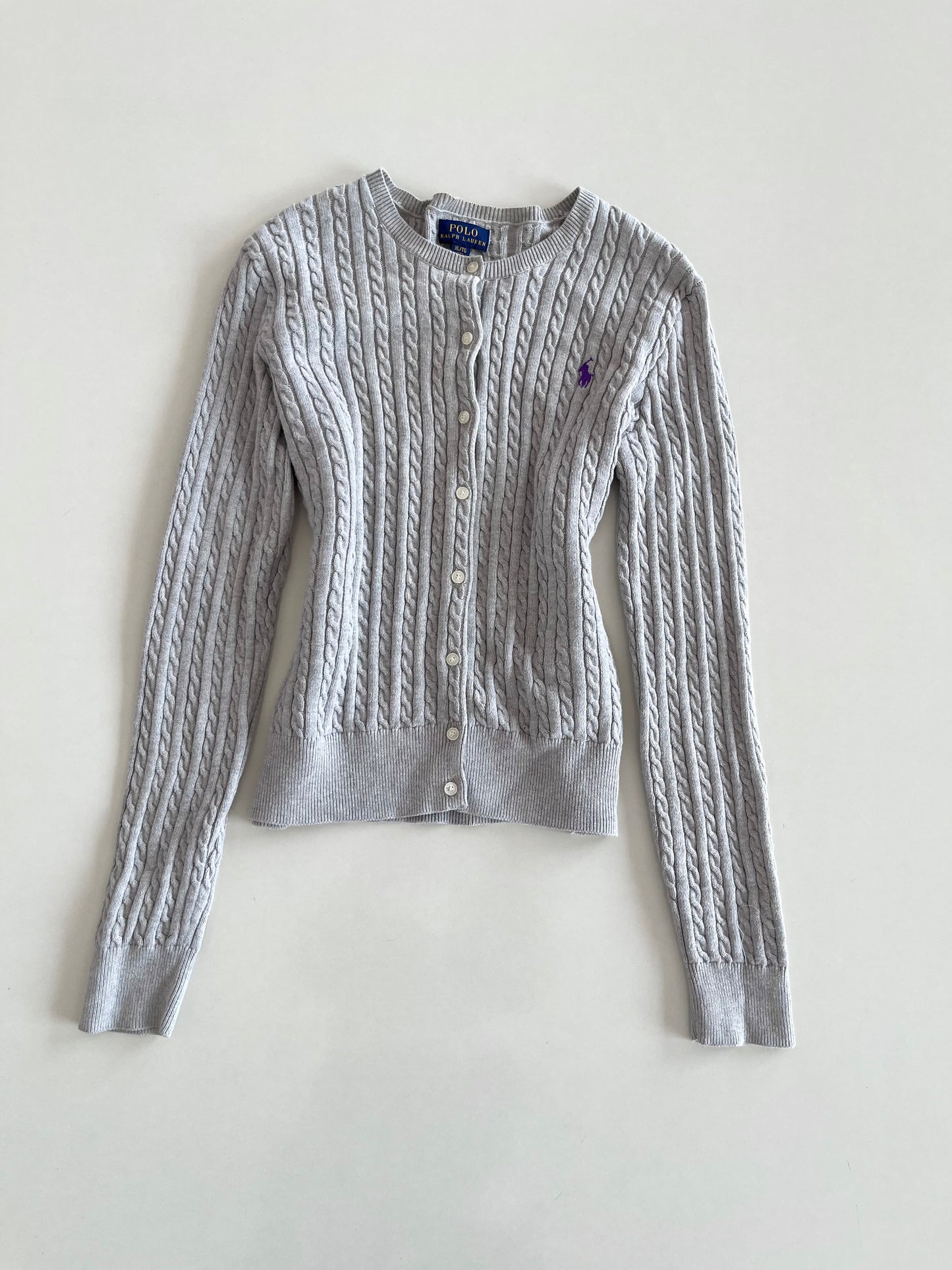 Ralph Lauren 100% Cotton Vintage Cardigan-Bust 42