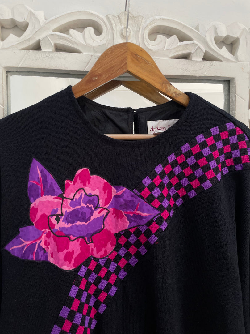 Anthony Sicari Embroidered Sweater-Bust 42
