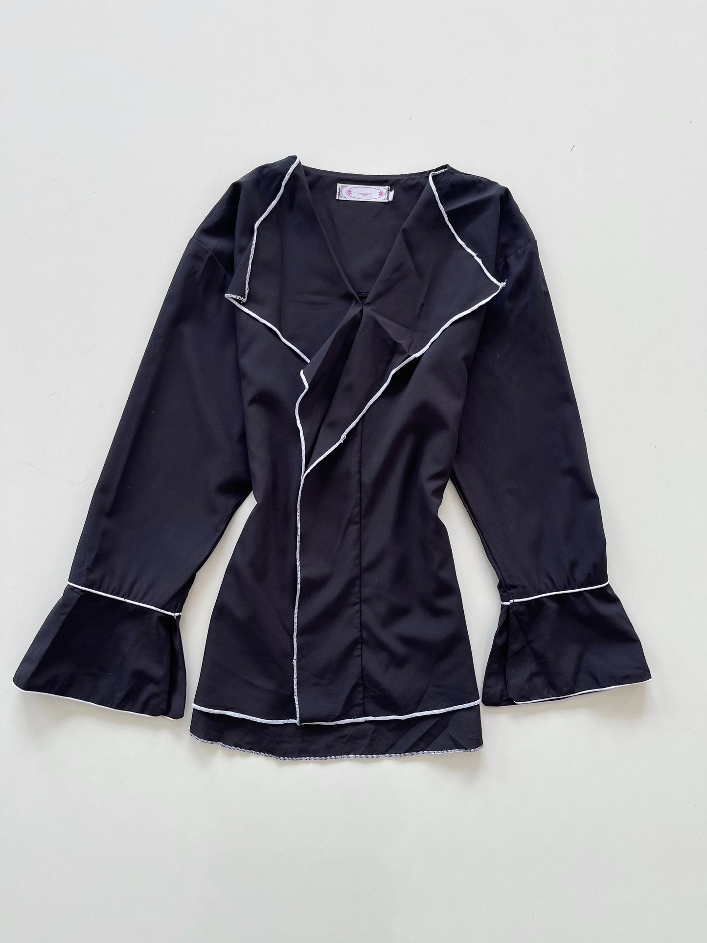 Y2k Black Top-Bust 42