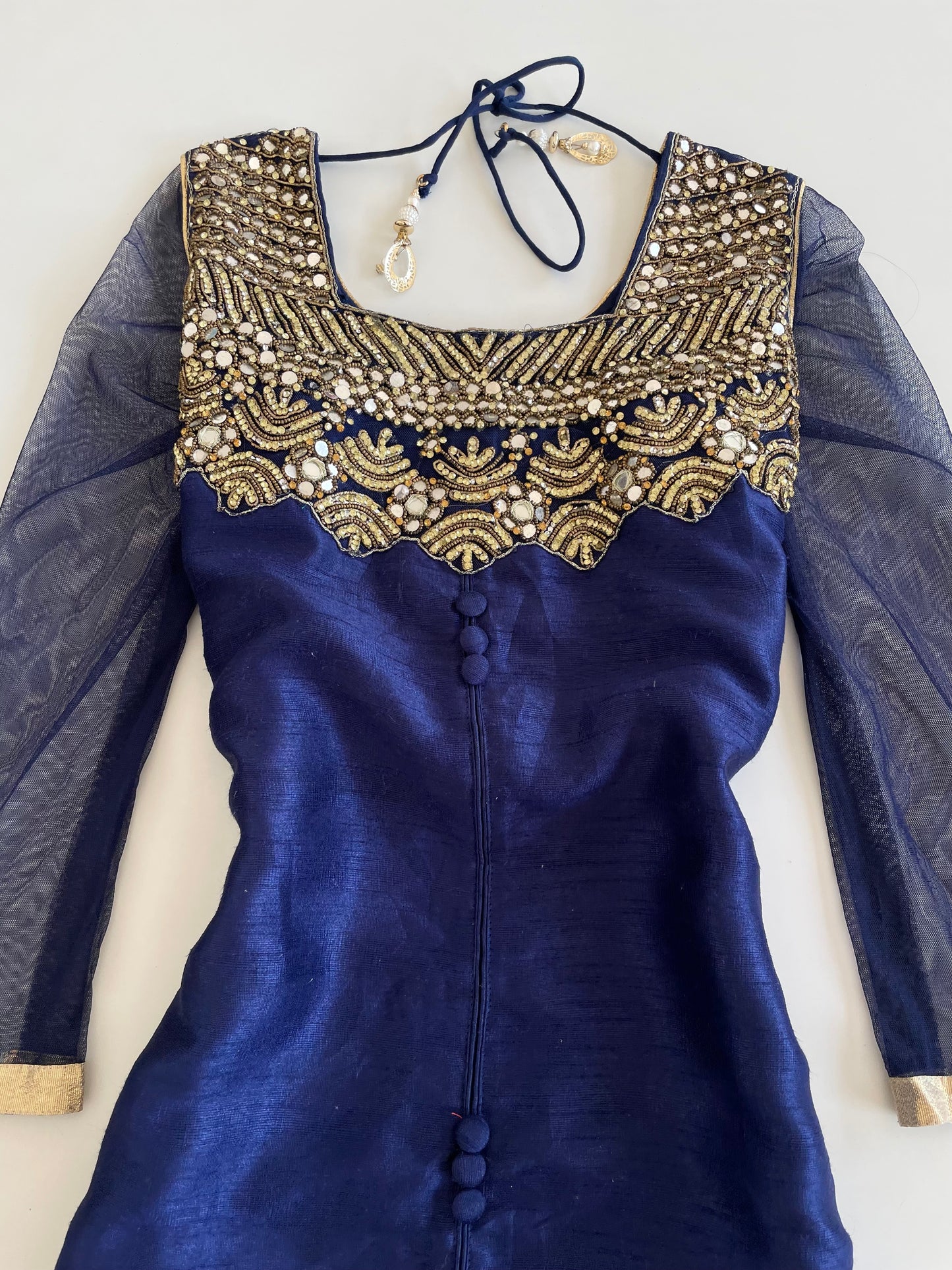 Embroidered Kurta-Bust 36