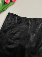 Load image into Gallery viewer, Primark Self Textured Faux Leather Skirts - Waist 28
