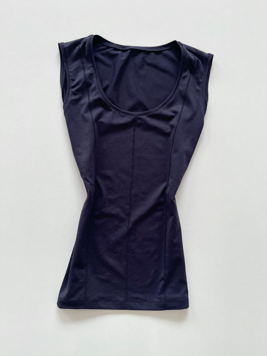 Simple Black Top-Bust 38 to 40