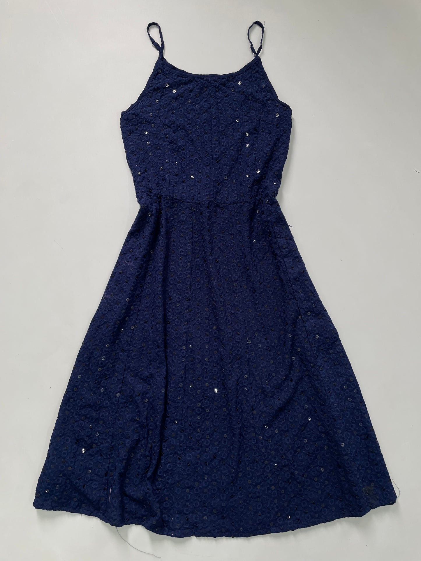 Embroidered Sequin Dress-Bust 38