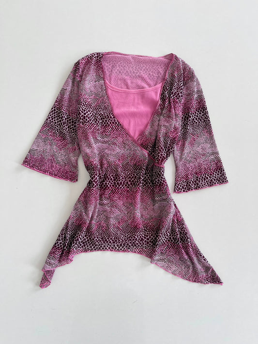 Vintage Asymmetric Top-Bust 38 to 42