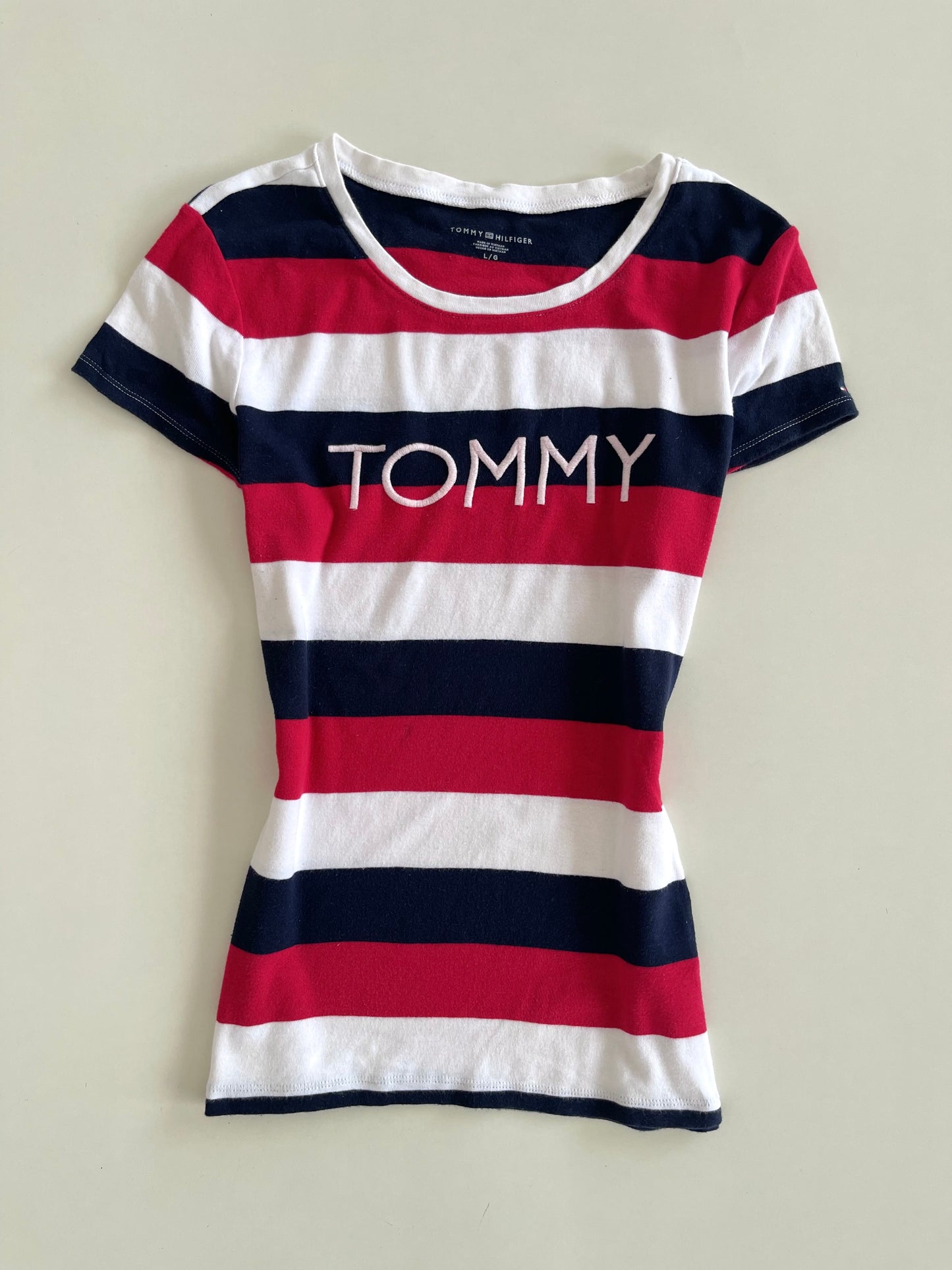 Tommy Hilfiger 100%Cotton Vintage T-Shirt-Bust 36 to 38