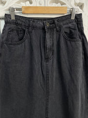 Denim Long Skirt-Waist 26
