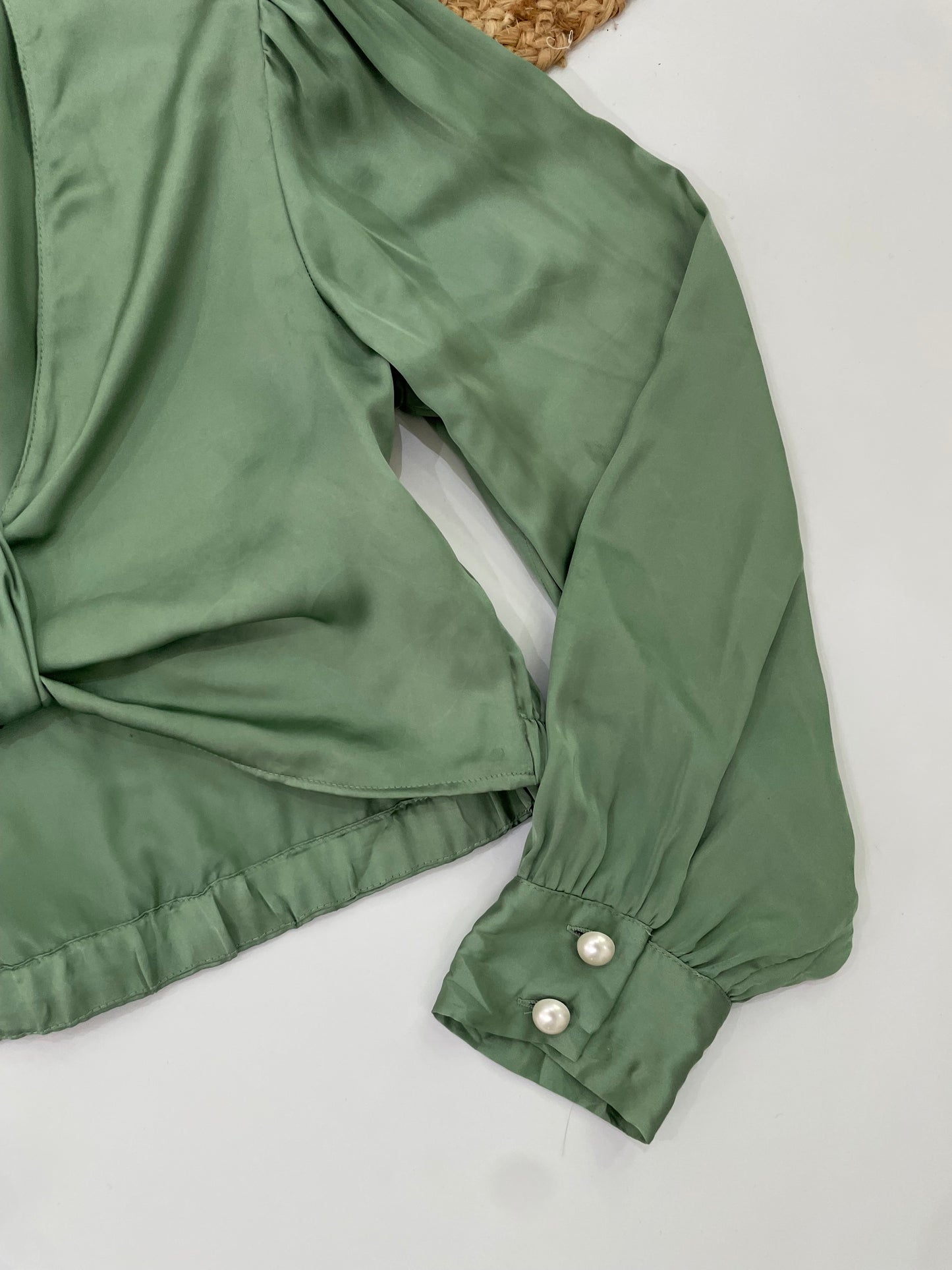 Zara Satin Top-Bust 34