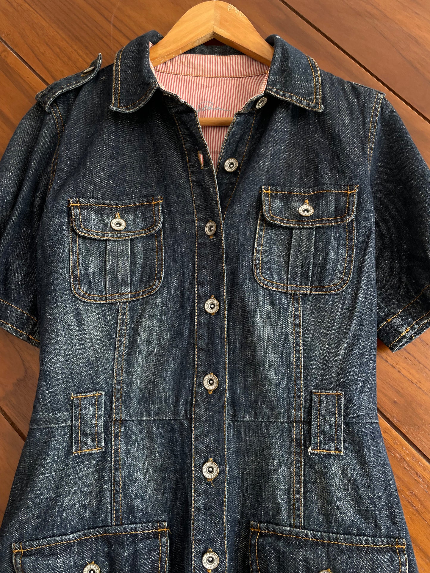 Strauss Denim Dress-Bust 36