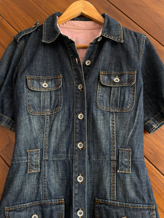 Strauss Denim Dress-Bust 36