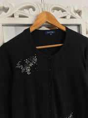 Encore Embroidered Vintage Sweater-Bust 46