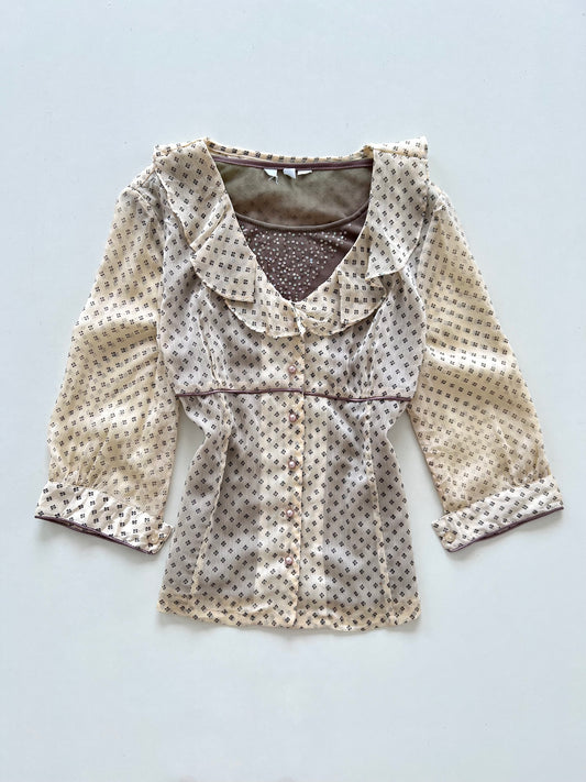 Sequin Vintage Top-Bust 38