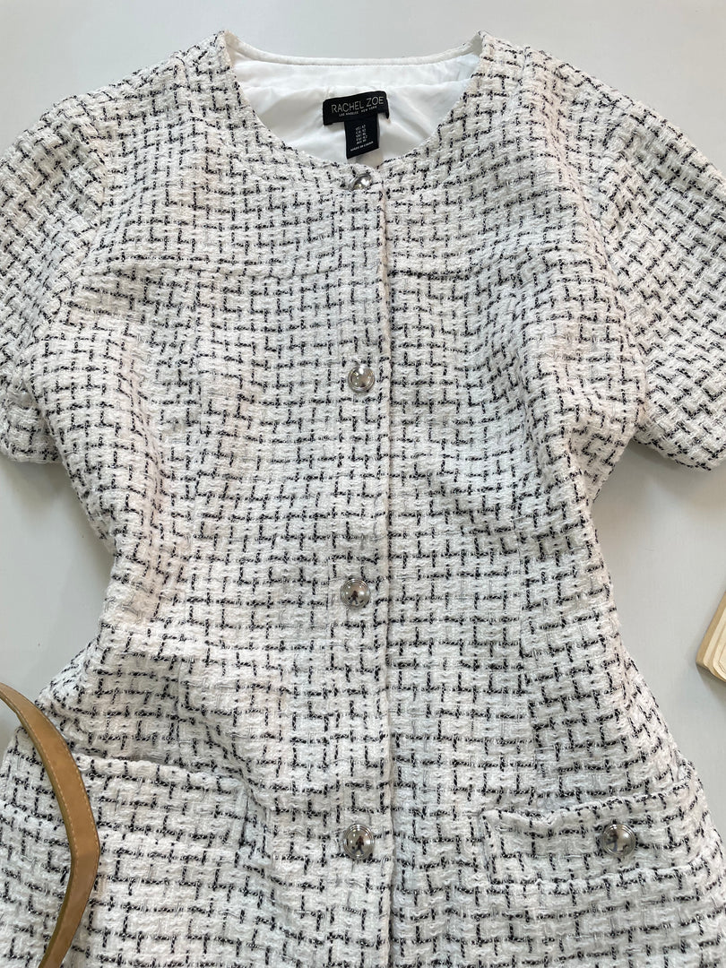 Rachel Zoe Winter Tweed Dress-Bust 34