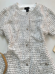 Rachel Zoe Winter Tweed Dress-Bust 34