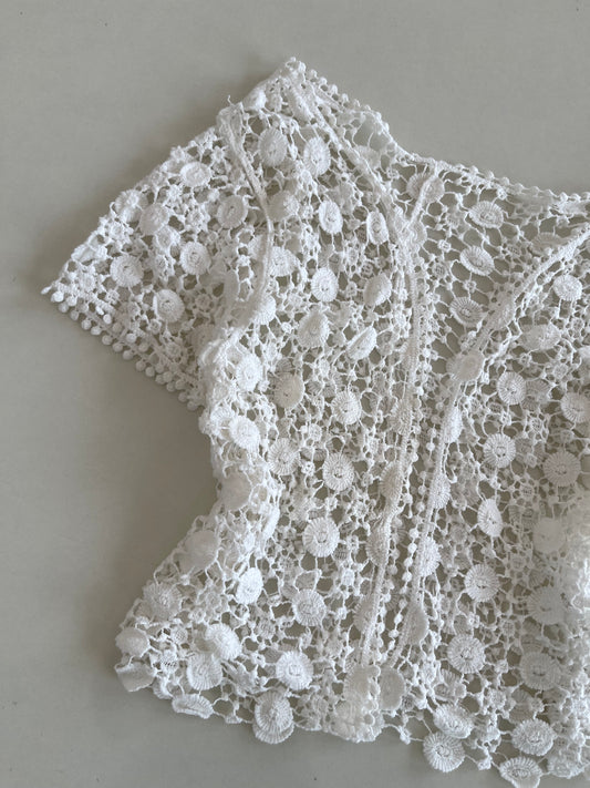 Crochet Shrug -Bust 32