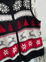 Load image into Gallery viewer, Christopher &amp; Banks Christmas Sweater Vest-Bust 44

