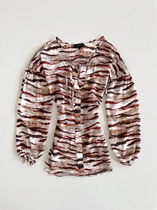 Lane Bryant Sheer Top-Bust 52
