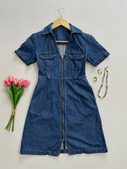 Denim Dress-Bust 30