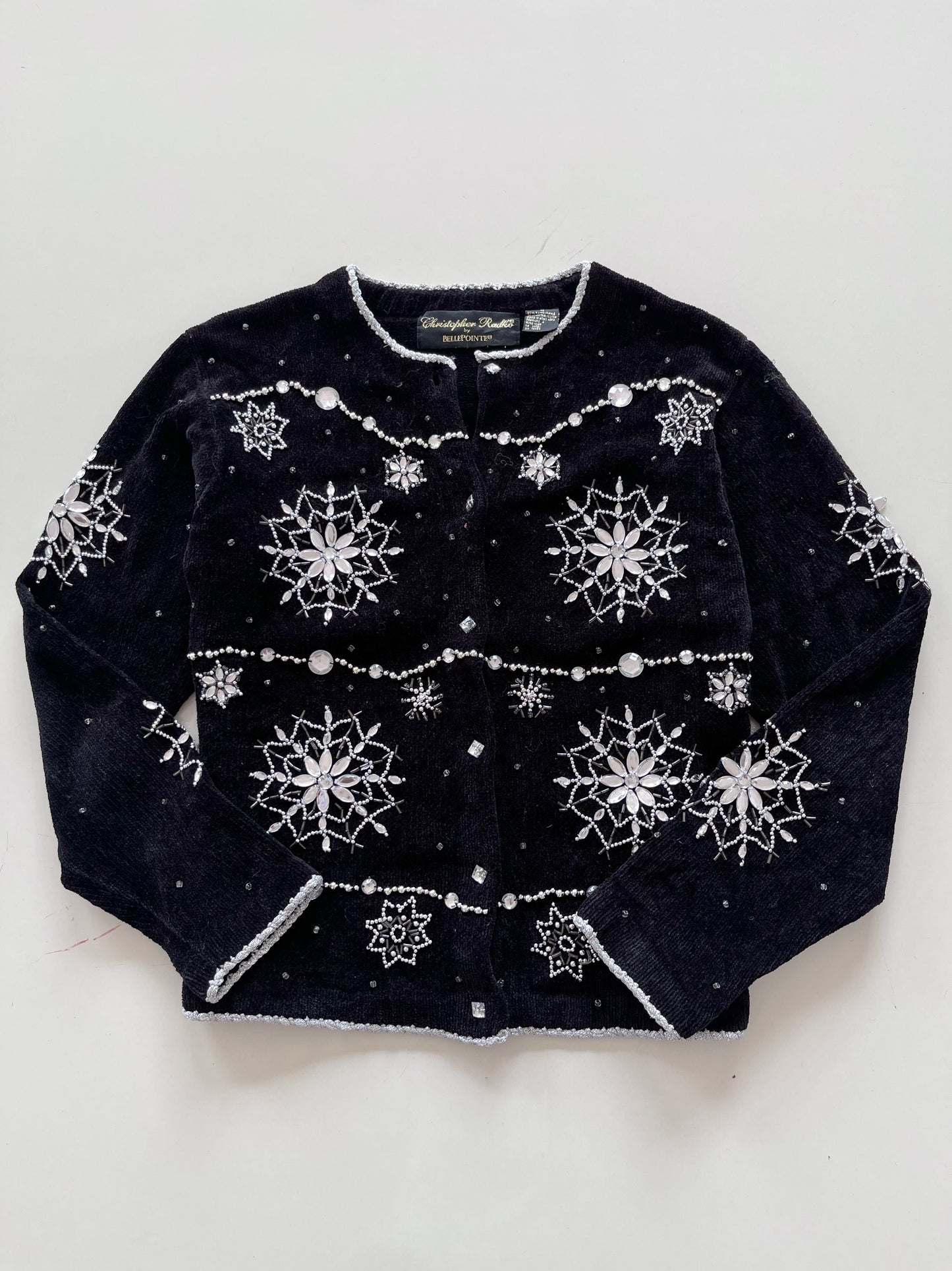 Christopher Radko Embroidered Sweater-Bust 38