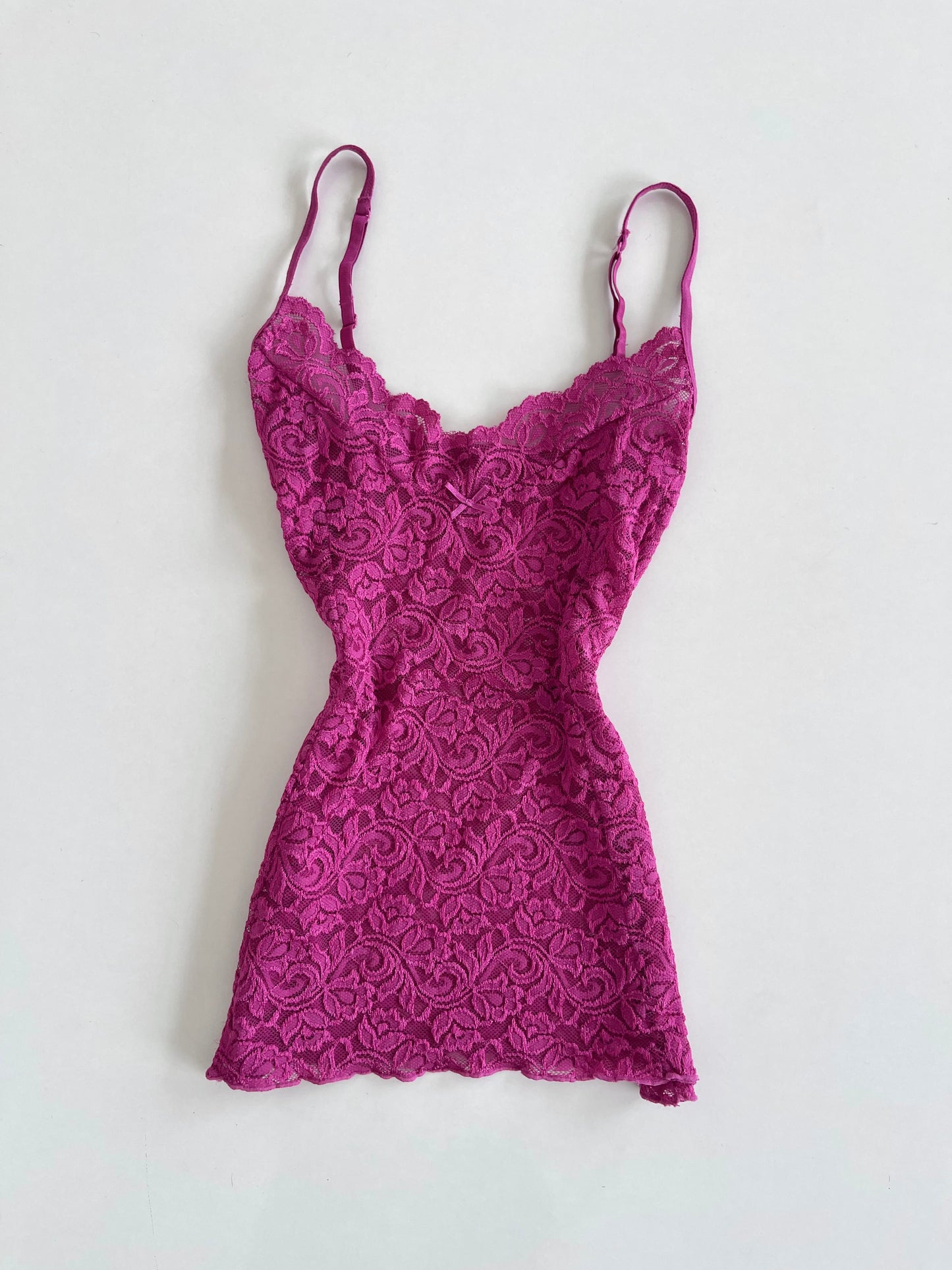 Lacy Sheer Top-Bust 32