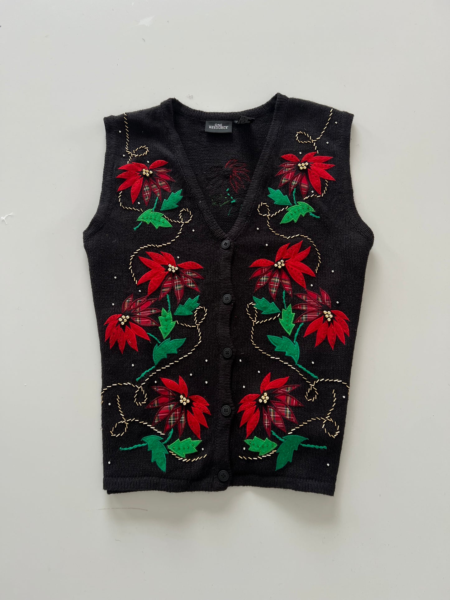 One Resource Embroidered Sweater-Bust 42