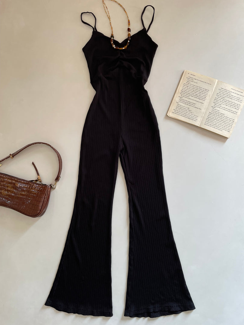 Bershka Bodyfit Flared Jumpsuit-Bust 28 to 32