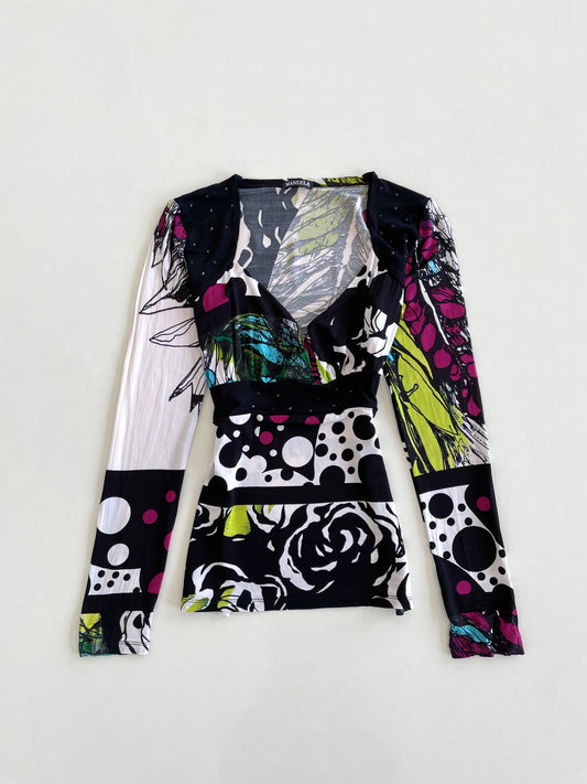 Manuela Goth Vintage Top-Bust 34 to 36
