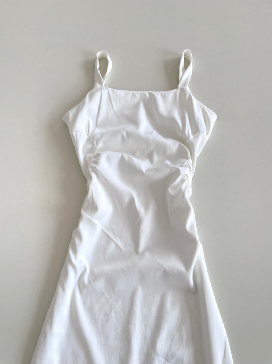 White Slip Dress-Bust 34