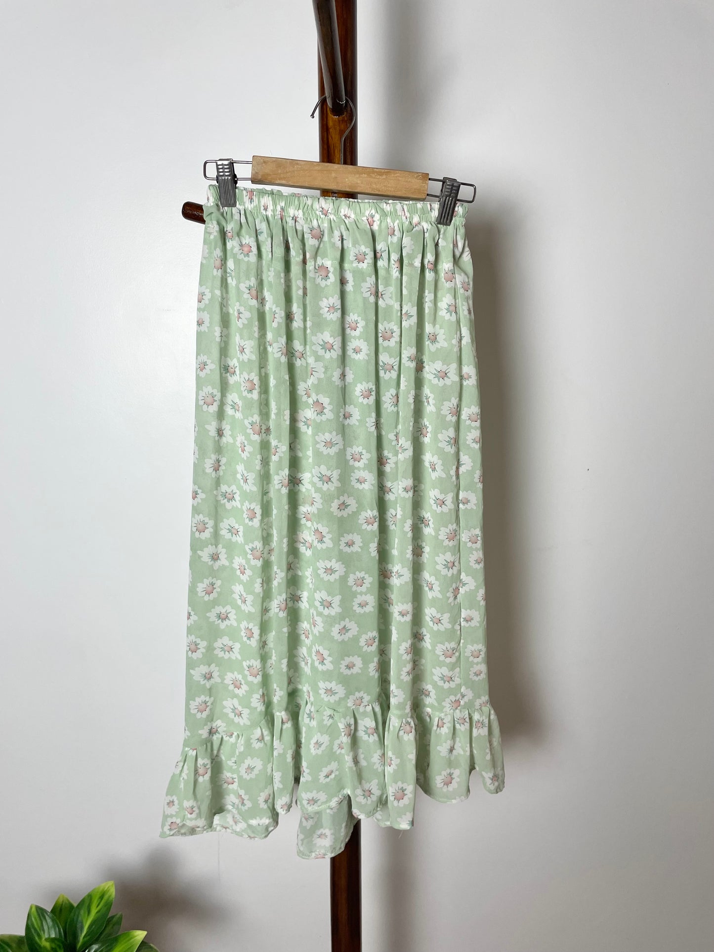 Mint Sheer Skirt-Waist 24 to 28