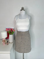 Load image into Gallery viewer, KOOKAI TWEED SKIRT - WAIST 24
