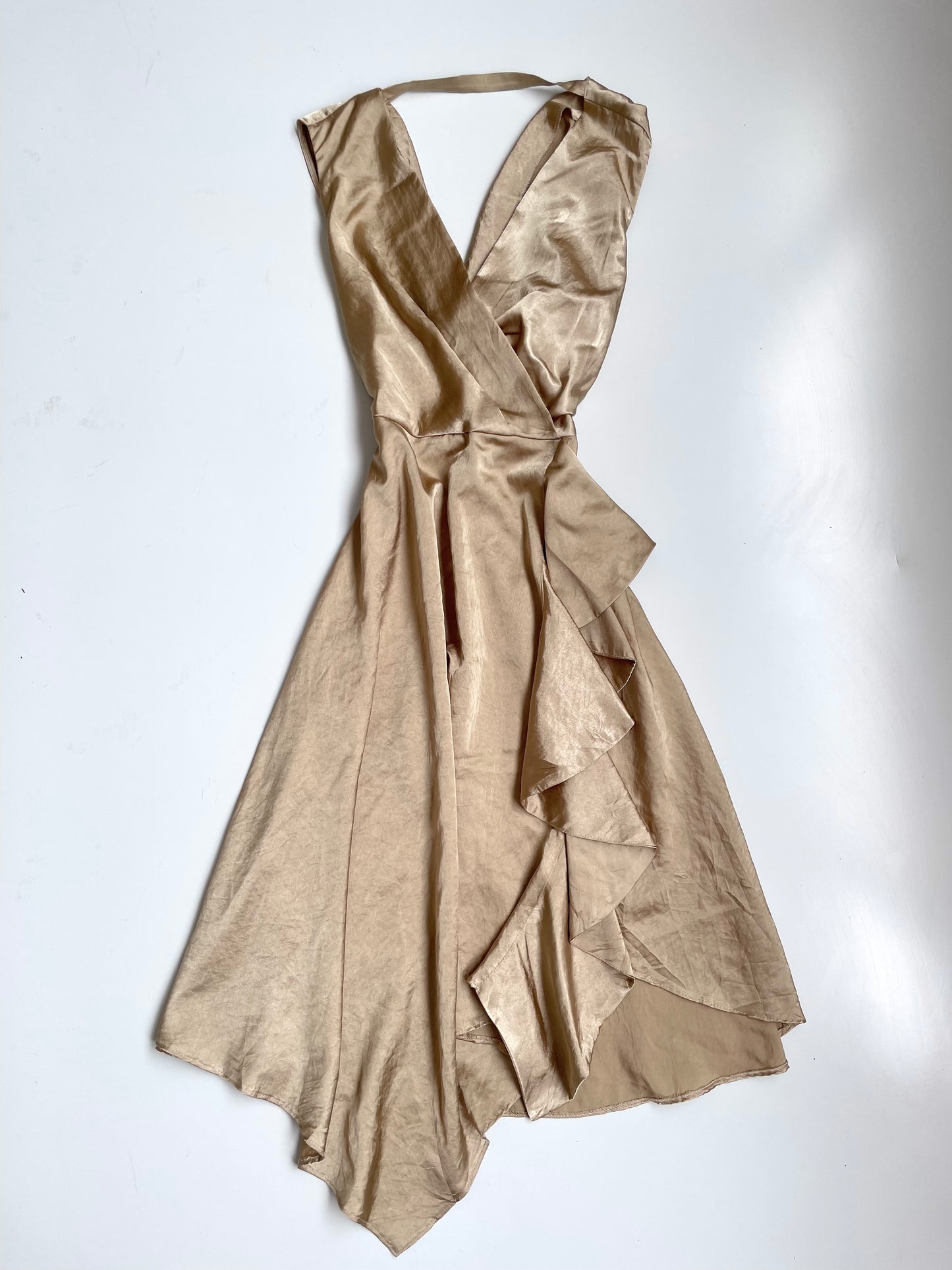 Satin Vintage Dress-Bust 40 to 42