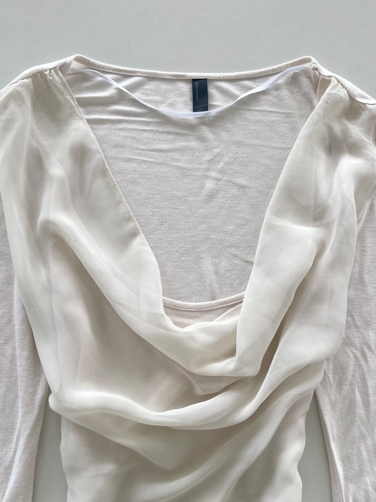 Vero Moda Cowl Neck Top-Bust 34 to 36