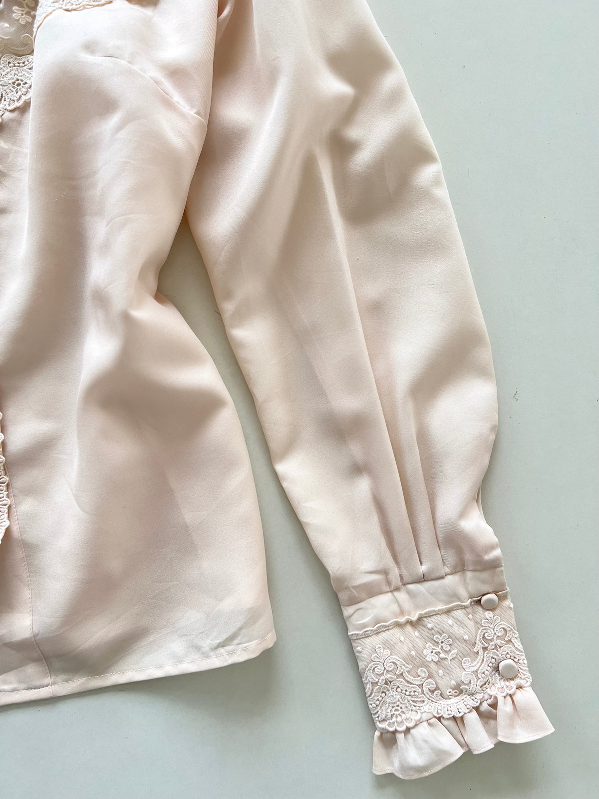 Victorian Vintage Lace Shirt-Bust 44